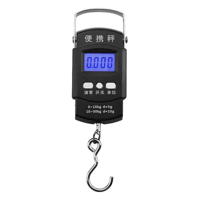 Portable 50kg Electronic Fishing Scale with Tape Measure