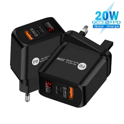 20W PD Charging Head for iPhone 12 QC3.0
