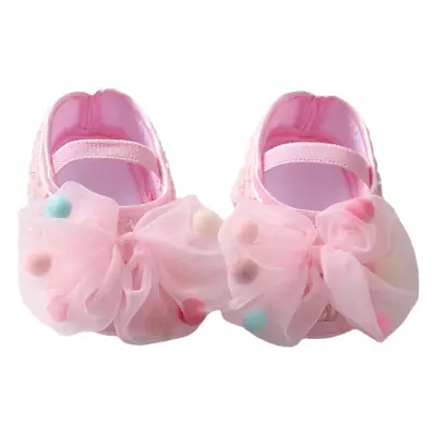 New Baby Shoes Headband Set European and American Cute Bow Princess Shoes 0-3-6-9-12 Months Baby Shoes