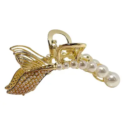 Korean Style Pearl Tassel Hairpin Clip for Women