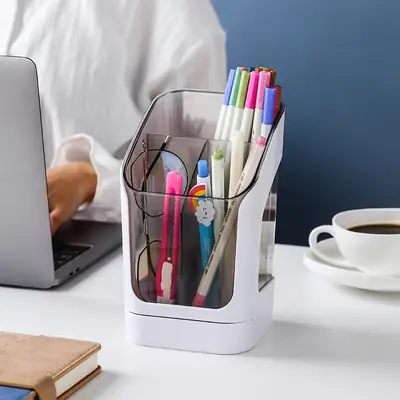 Multifunctional Pen Bucket Split Inclined Decorative Ornament