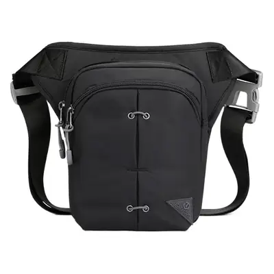 Black Multi-Functional Sports Waist Bag for Men Women