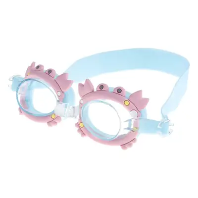 Cartoon Swimming Goggles, Children's Swimming Goggles Equipment, High-Definition Waterproof and Anti-Fog Silicone Goggles, Transparent Cross-Border Shipping