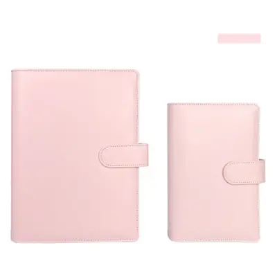 White PU Leather Heart Macaron A5 Travel Notebook