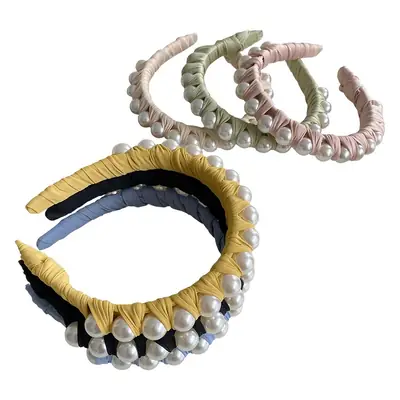 Korean Style Pearl Hairband for Women