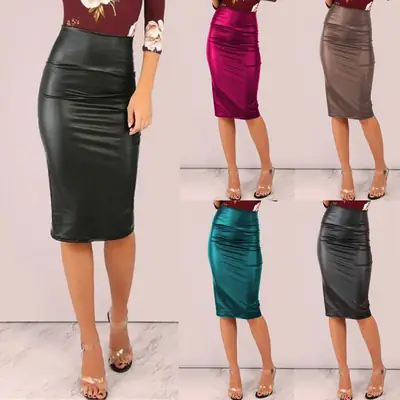 Explosive High Waist Elastic Skirt for Women Plus Size