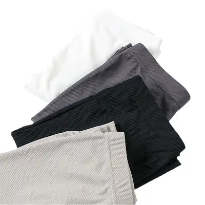 Women Ice Silk Leggings White Large Slimming Summer