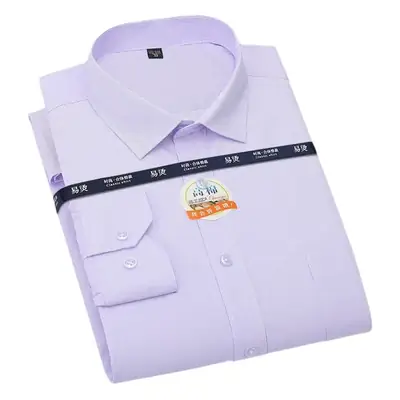 Men's Lavender Long Sleeve Shirt with Matching Trouser