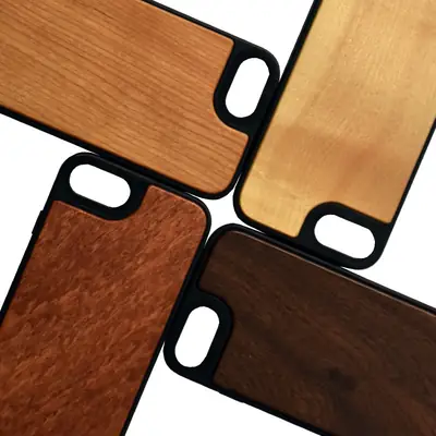 Wooden Patch iPhone78 Se Protective Cover