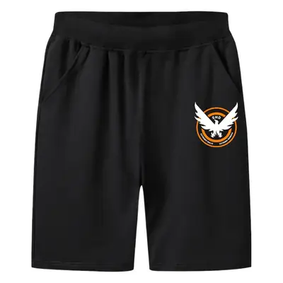 Children Cotton Shorts Grey Five Point Print 110-160