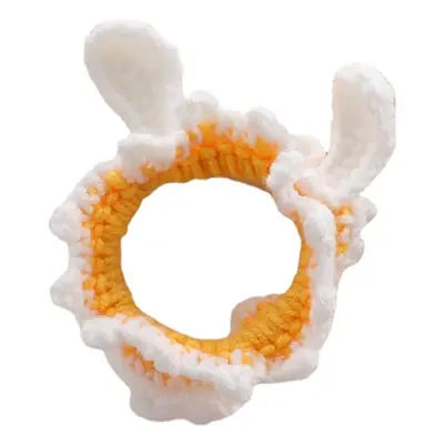Yellow Knitted Knot Bracelet for Women