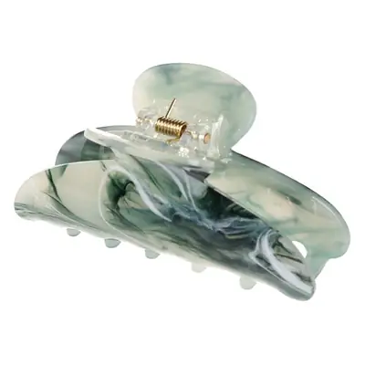 Plaid Acrylic Hair Clip for Women 8.5cm