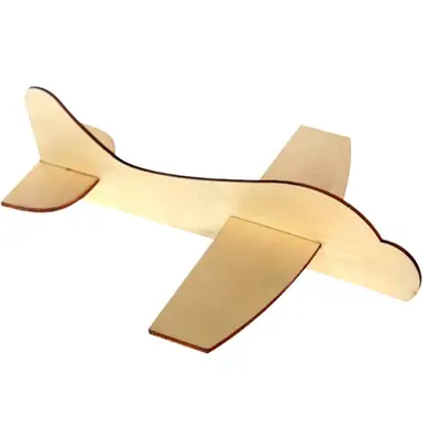 Colorful Wooden Airplane Puzzle Kit for Kids