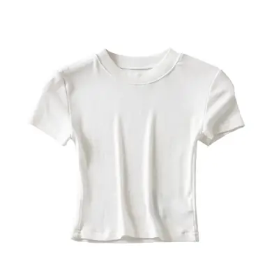 Men Purple Slim Fit T-Shirt Short Sleeve Round Neck