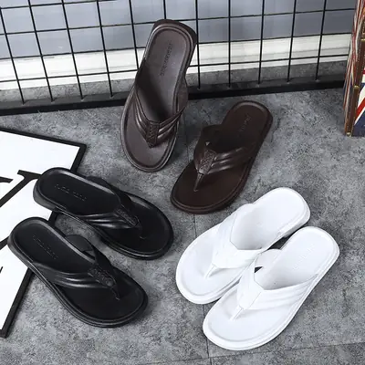 Flip-flops men's new summer Korean style foreign trade men's slippers trendy non-slip men's slippers beach sandals men's wholesale