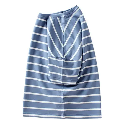 Kids Striped T-Shirts Moisture Wicking Loose Fit