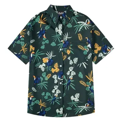 Women's Printed Floral Kimono Short Sleeve Summer Wear