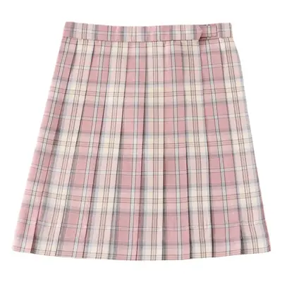 Japan Academy Plaid Pleated Skirt Summer Autumn