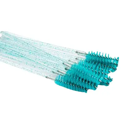 Crystal Rod Eyelash Curl Brush Green Disposable