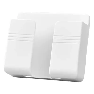 Wall-Mounted Phone Stand Gray No Drill