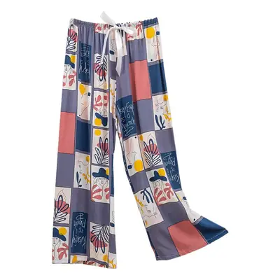 Summer Cotton Wide Leg Pants Loose Fit Plus Size