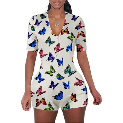 Cross-Border Cartoon Printed Jumpsuit for Women