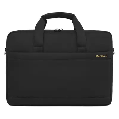 15.6inch Laptop Bag Black Business Shoulder Large Capacity
