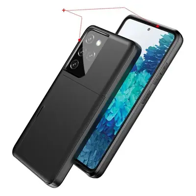 Samsung S21 Green Anti-Fall Phone Case