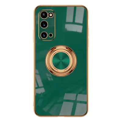 Samsung Phone Case with Ring Holder & Gold Finish