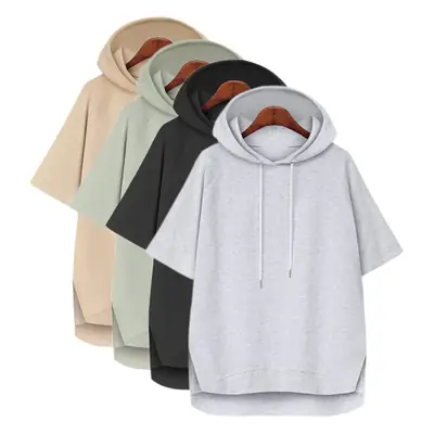 Korean Style Hooded T-Shirt for Women Summer Wear