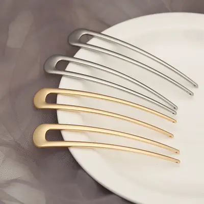 South Korea Simple Metal Hairpin Ball Head Disc