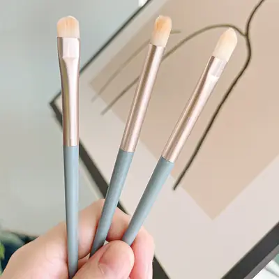3 Pack Eyeshadow Fiber Brushes for Beginners