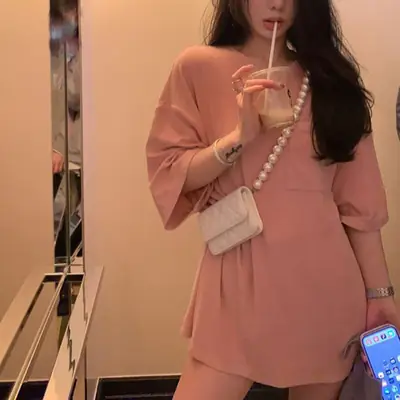 Korean Style Pearl Chest Bag for Women