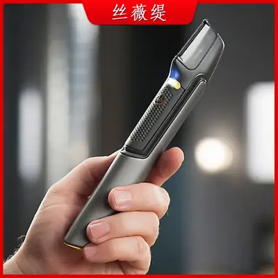 Electric Hair Clipper for Men, Five-in-One, Telescopic, Grey