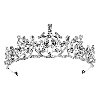 Rhinestone Bridal Crown for Girls 2024