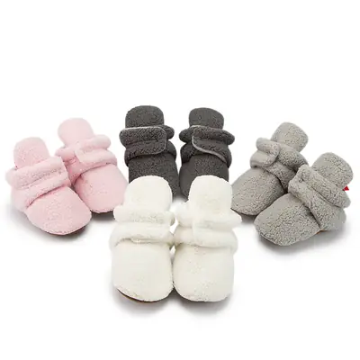 New baby shoes 0-1 years old do not drop shoes men and women baby casual cotton shoes soft bottom toddler shoes babyshoes