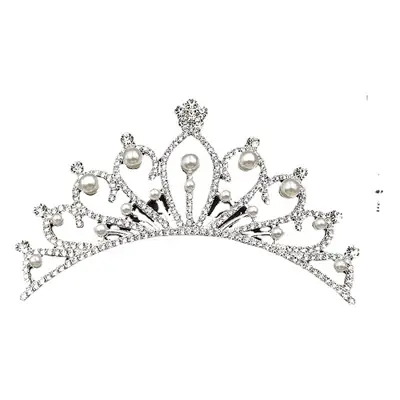 Children's Rhinestone Crown Hairpin 9.7cm