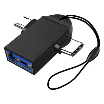 Three-in-One OTG USB 3.0 Converter for Android