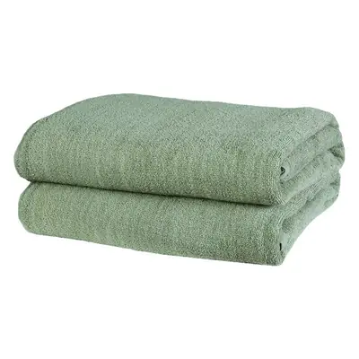 Dark Blue Cotton Towel for Single Bed Dormitory Use