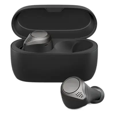 True Wireless Bluetooth Headset with Charging Case Black