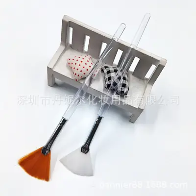 Soft Bristled Facial Mask Brush Set for Skin Care