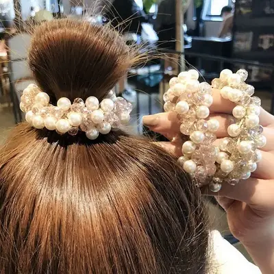 Pearl Hair Band Sweet Headdress for Girls