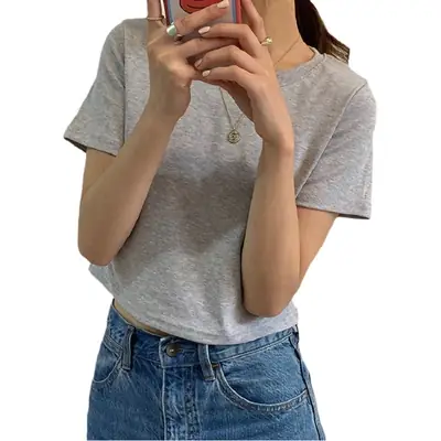 Women's Candy Short Sleeve T-Shirt Summer Loose Fit