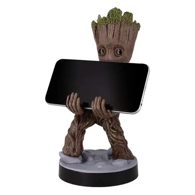Blue Cartoon Tree Man Mobile Phone Bracket Decoration