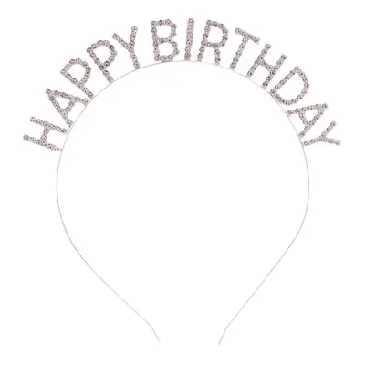 Happy Birthday Headband Women's Letter Hairband