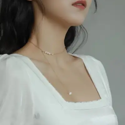 Princess Style Pearl Necklace for Women