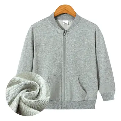 Pink Full-Zip Kids Jacket Spring Autumn