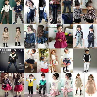 Children's Colorful Suit Set Blind Box Spring Summer Autumn Winter