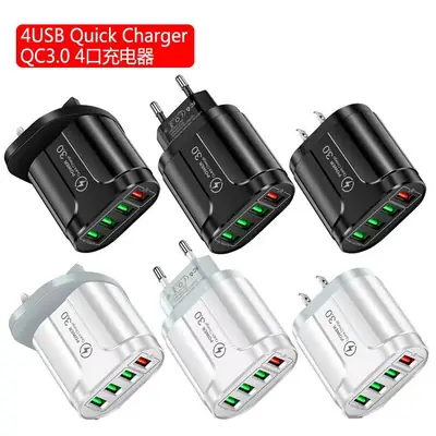 5.1A QC3.0 4USB LED Fast Charger