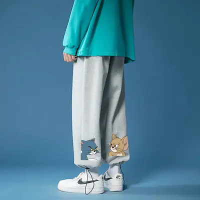 Harlan Drawstring Casual Pants for Men Low Waist Micro-elastic